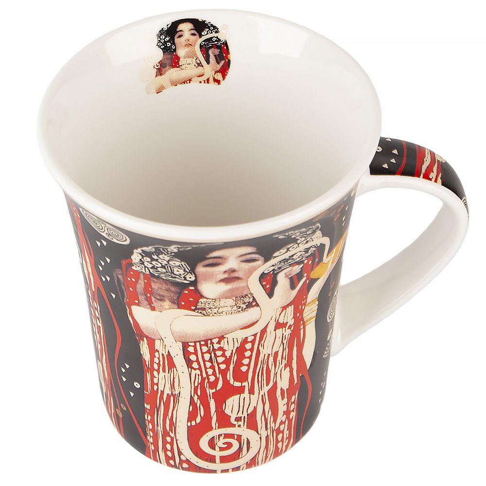 Кружка фарфоровая "Klimt" v= 320 мл (подарочная упаковка)