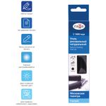 Уголь натуральный Гамма "Московская палитра", ивовый, круглый, Ø 8-10мм, 4шт., картон. упаковка, европодвес