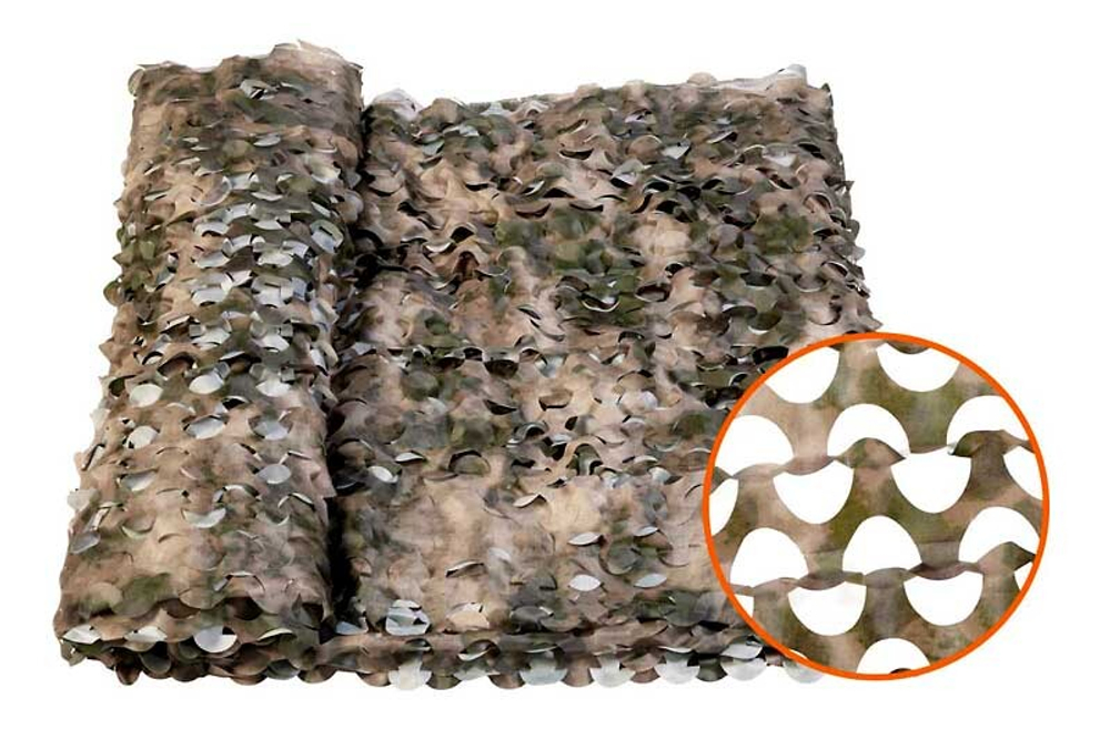 Маскировочная сеть Нитекс Камуфляж МОХ 2х6 м  КХ2-6 13489