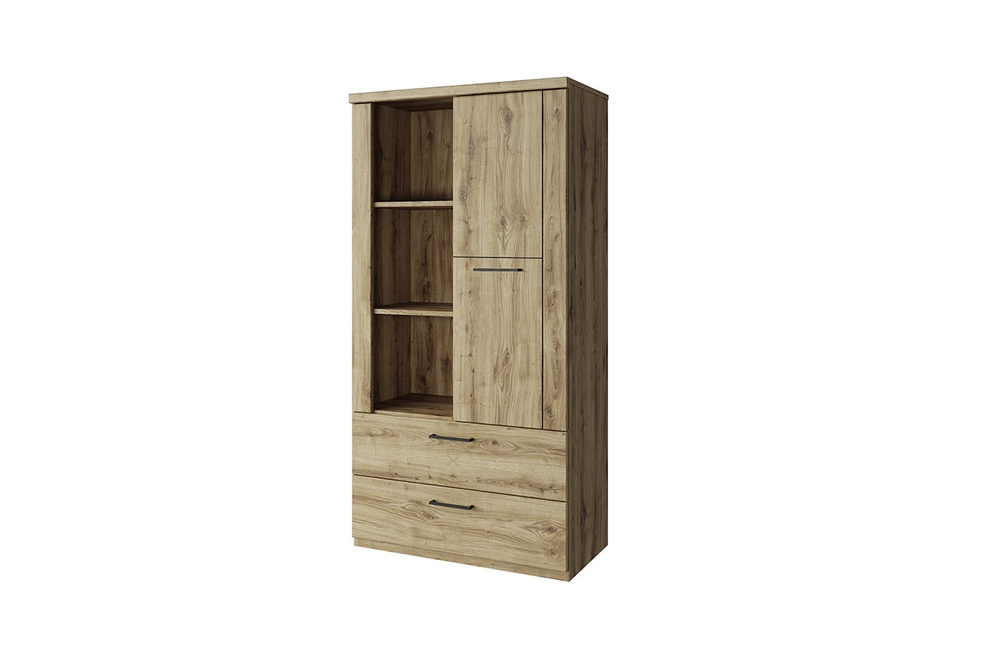 DOORSET, Шкаф 1D2S3N. Цвет ДУБ НАВАРРА