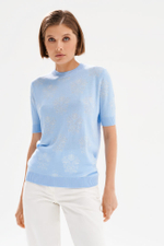 23536 Джемпер женский (голубой)