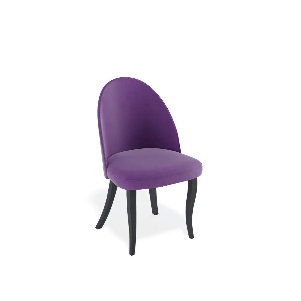 Комплект из двух стульев Kenner 144С черный-фиолетовый