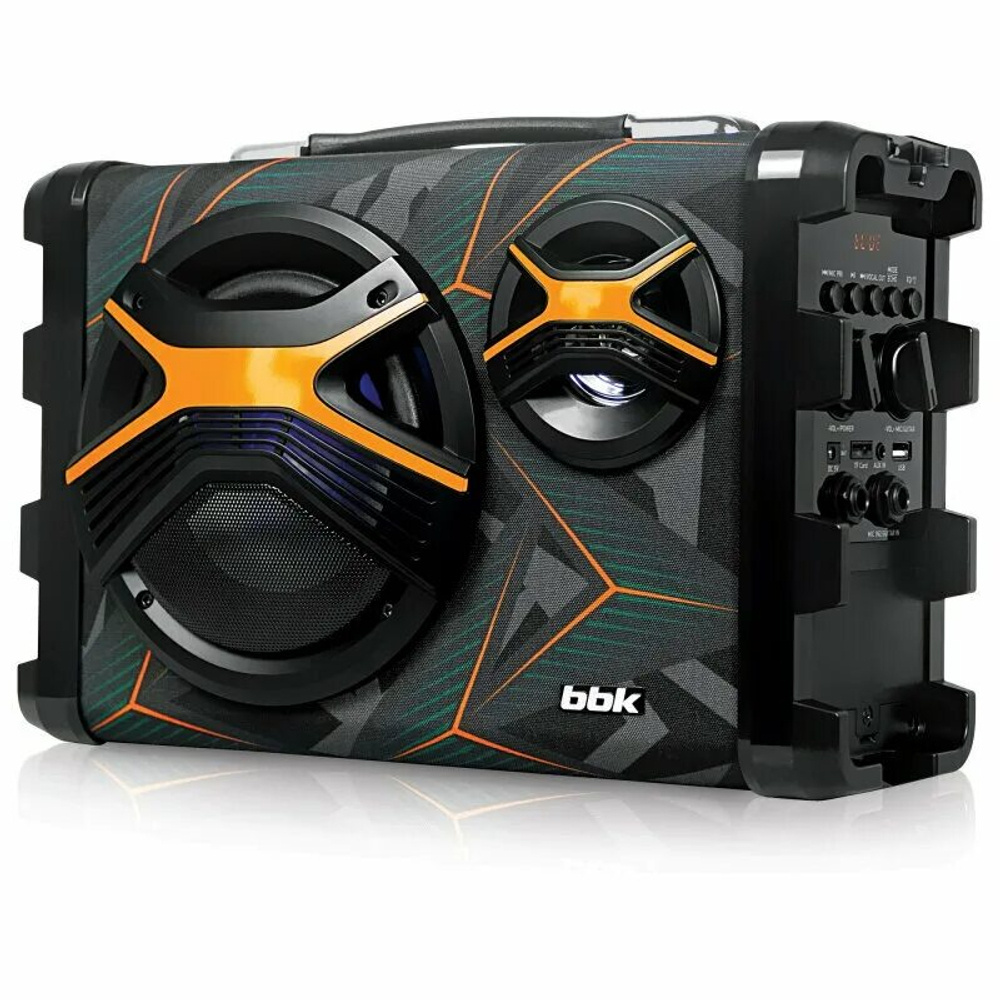 Мидисистема BBK BTA607 черный/оранжевый