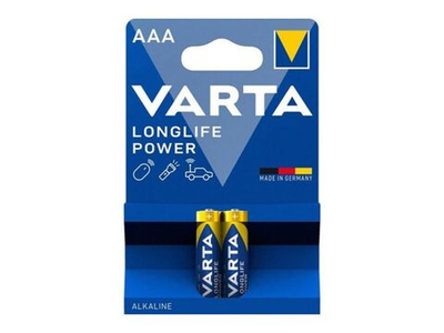 Батарейка Varta Longlife Power AAA/LR03 , ( 2 ) шт. в блистере, 04903121412