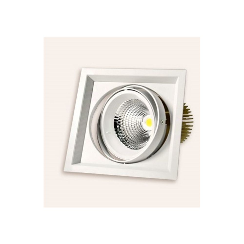 Светильник светодиодный встраиваемый Даунлайт ЭРА SKD-11-36-40K-W09 9Вт 4000К 1080Лм 130х130х100мм 5 лет гарантии | Downlight