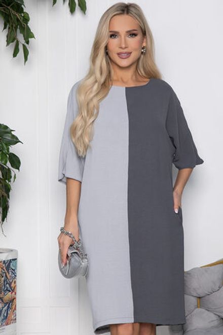 Платье Кайла (серое) П10462 LT Collection