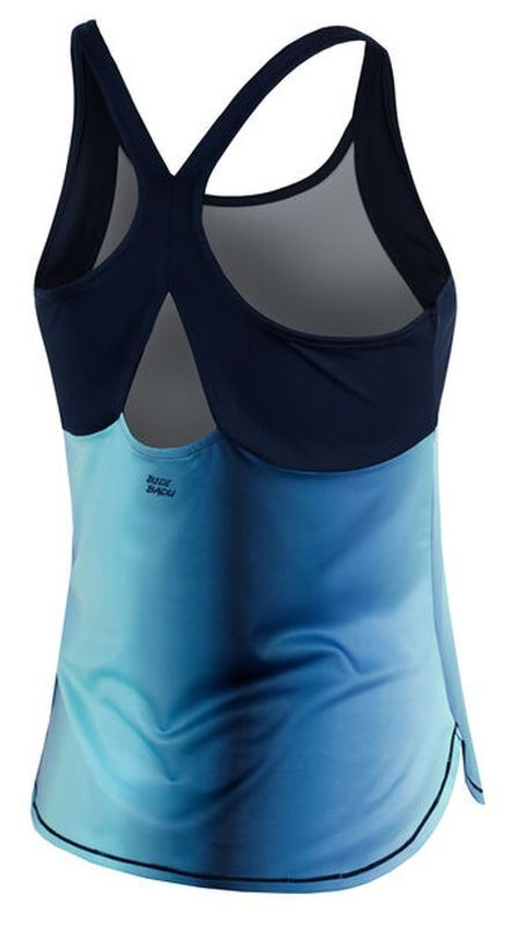 Женский топ теннисный Bidi Badu Spectrum Tank - небесный