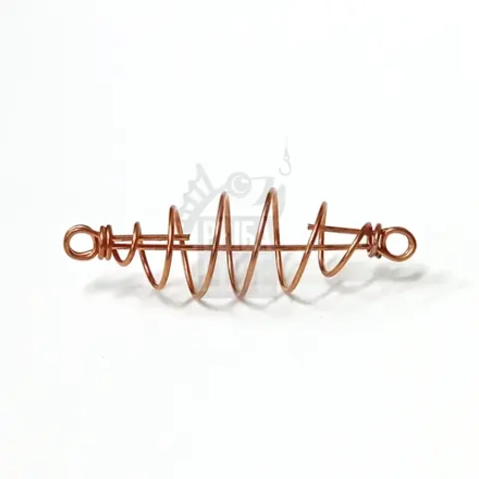 Пружина рыболовная концевая 45 мм металл