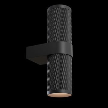 Настенный светильник C069WL-02B чёрный Focus Design Maytoni
