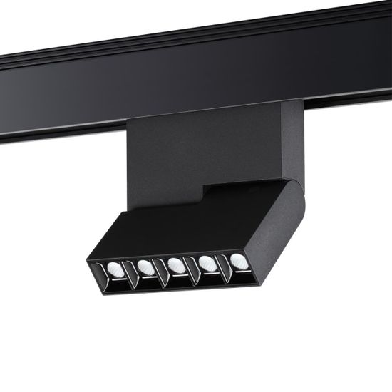 358535 SHINO NT21 083 черный Трековый светильник для низковольного шинопровода IP20 LED 4000K 12W 48V KIT