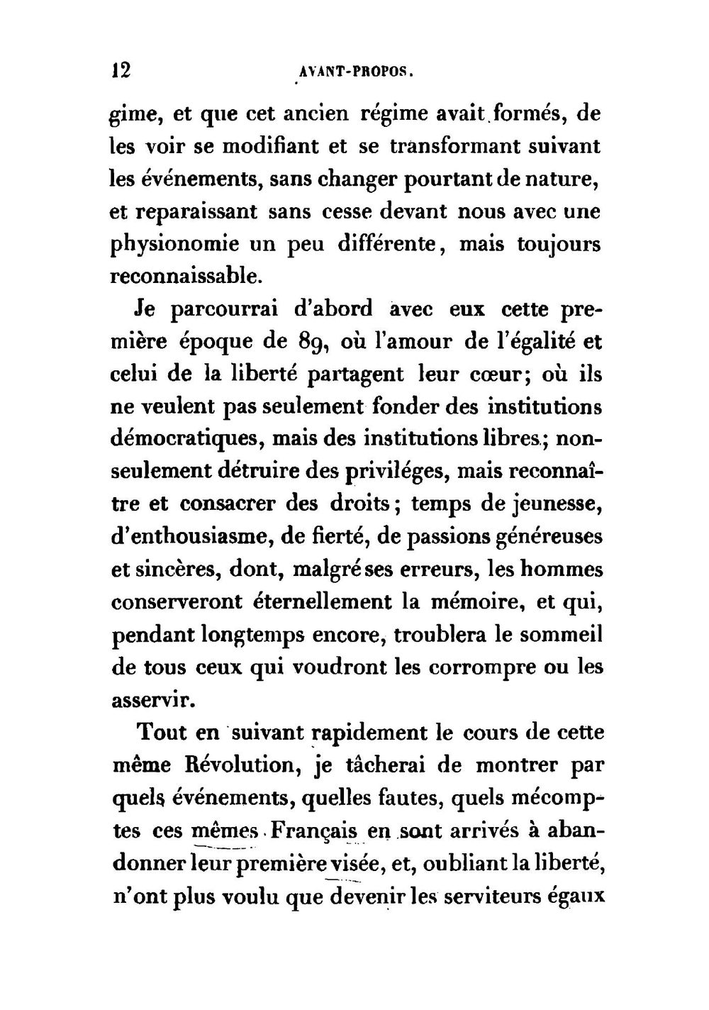 L'ancien regime et la Revolution | Alexis de Tocqueville