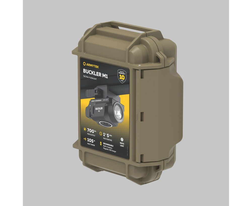 Подствольный фонарь Armytek Buckler M1 F09301C (700 люмен)