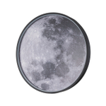 Настенно-потолочный светодиодный светильник 43Вт, 3136Лм, 3000-6500К, Ra>80,  металл/силикон, черный