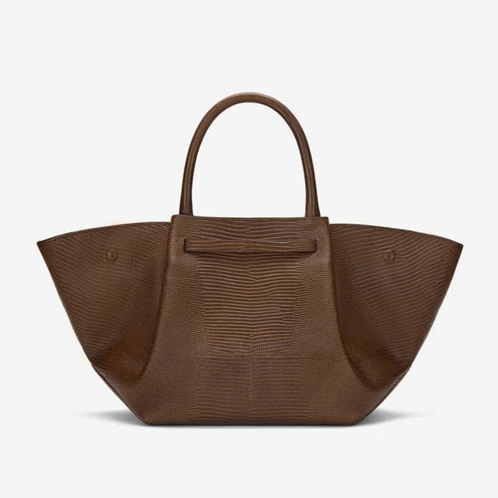 Сумка DeMellier Kate Hutchins x The Midi New York Pecan Lizard-Effect