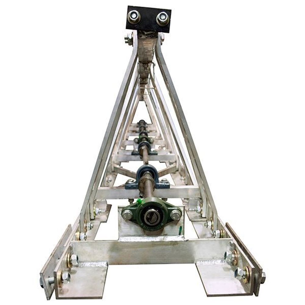 Головная секция 3 м виброрейки GROST SVR с двигателем Honda GX160