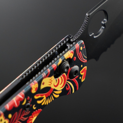 Sting Slim Khokhloma Serrated