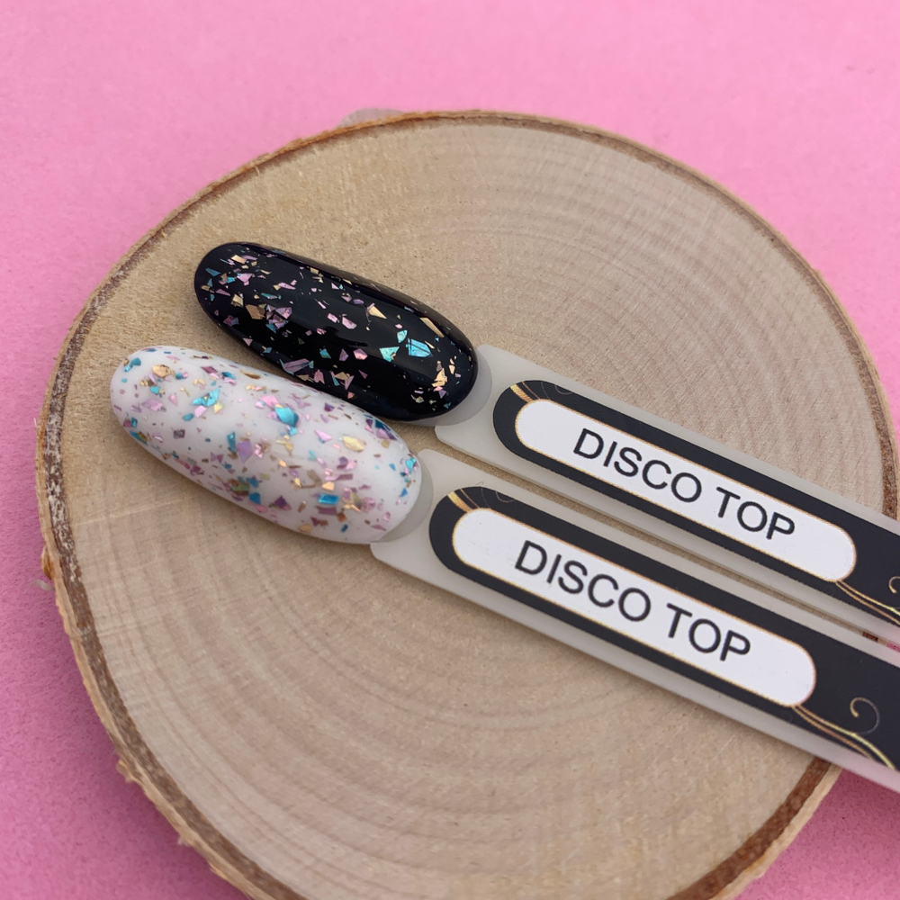 ZARINA NAILS Топ DISCO без липкого слоя, 15 мл