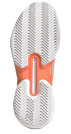 Женские Кроссовки теннисные Adidas Adizero Ubersonic 5 W CL - beam orange/grey/white