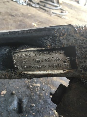 Передний мост MAN TGL