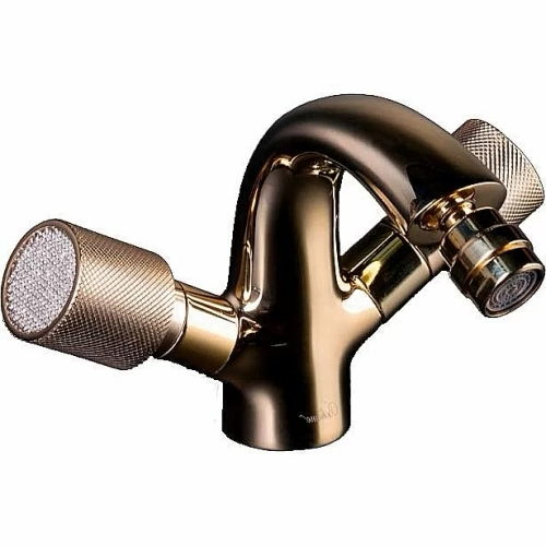 Смеситель для биде Boheme Royal Cristal 296-Royal/CRST золото/Swarovski
