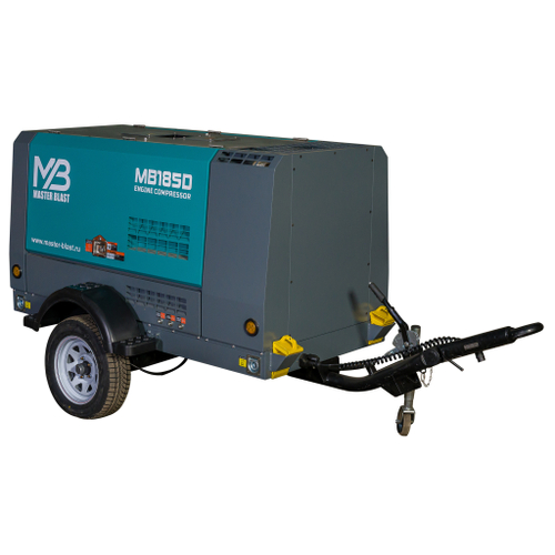 Master Blast MB-185D-7 винтовой дизельный компрессор