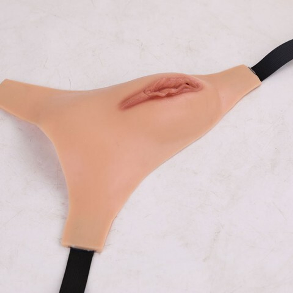 Накладная вагина (на ремешках)