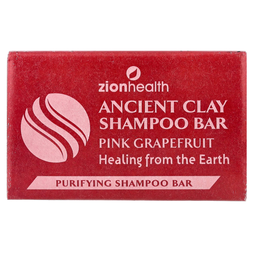 Zion Health, Шампунь с античной глиной, розовый грейпфрут, 70 г (6 унций)