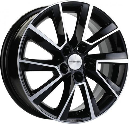 Khomen 1507 6x15 5x100 ET 38 Dia 57.1 (черный)