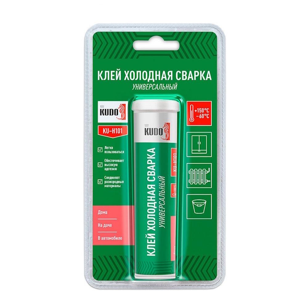 Клей холодная сварка KUDO универсальный  60г / KU-H101