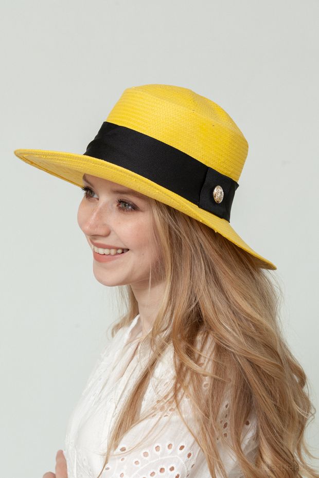 S09-1 Шляпа Kar. (Коралл / 56-57 / 30х30х6 / Соломка / 0.3)