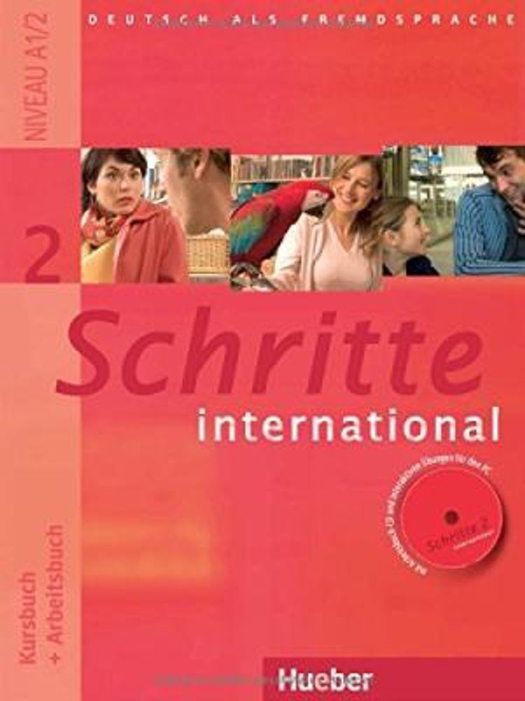 Schritte international 2 - Kursbuch + Arbeitsbuch mit Audio-CD zum Arbeitsbuch und interaktiven Übungen
