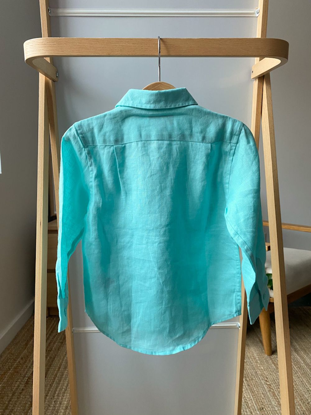 Новая льняная рубашка Vilebrequin, 104