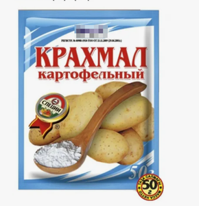 КРАХМАЛ КАРТОФЕЛЬНЫЙ NUR&N REFLEX 50ГР