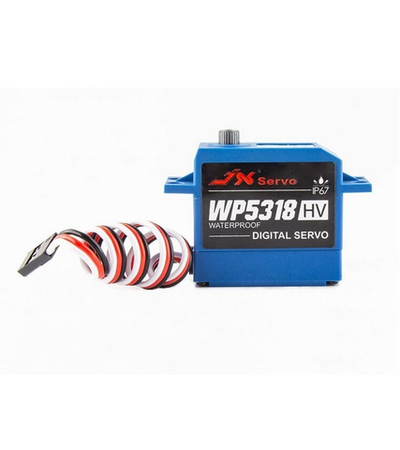 Сервомашинка цифровая JX Servo WP-5318HV (53г/18.5/0.09/8.4V) влагозащищенная