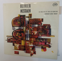 Винтажная виниловая пластинка LP Olivier Messiaen Ferdinand Klinda La Nativite Du Seigneur (Чехословакия 1967)