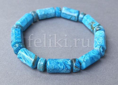 браслет из агата (б-0961-16)