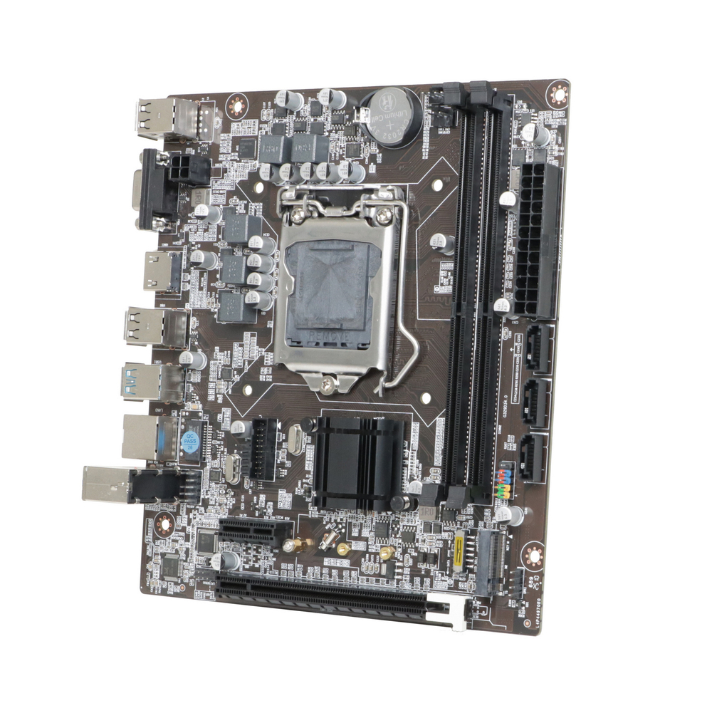 Материнская плата BaseTech H110M-K, Socket1151, mATX, Retail, 2xDDR4, PCIe3.0, 1xM.2, GLAN, 6xUSB2, 4xUSB3, VGA, HDMI (BT-H110M-K)