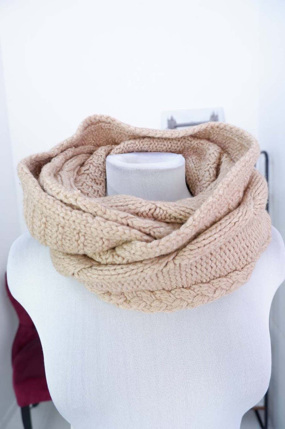 Снуд крупной вязки