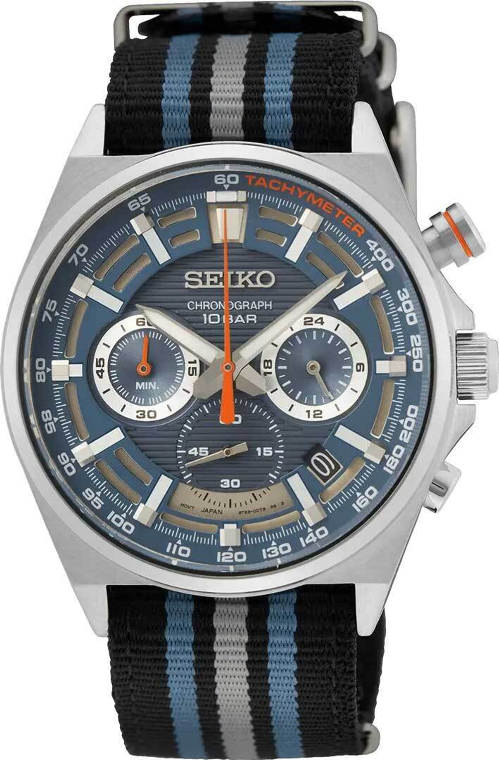 Японские наручные часы Seiko SSB409 с хронографом