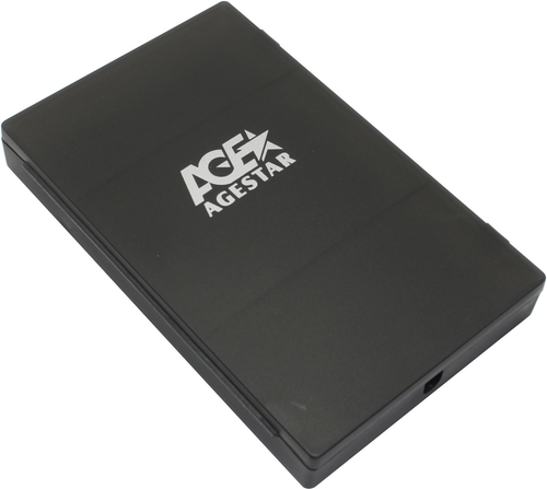 Мобильное шасси AgeStar &lt;SUBCP1-Black&gt;(Внешний бокс для 2.5" SATA HDD, USB2.0)