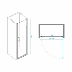 Душевая система RGW Shower Panels SP-6143-01 50140801-01 хром
