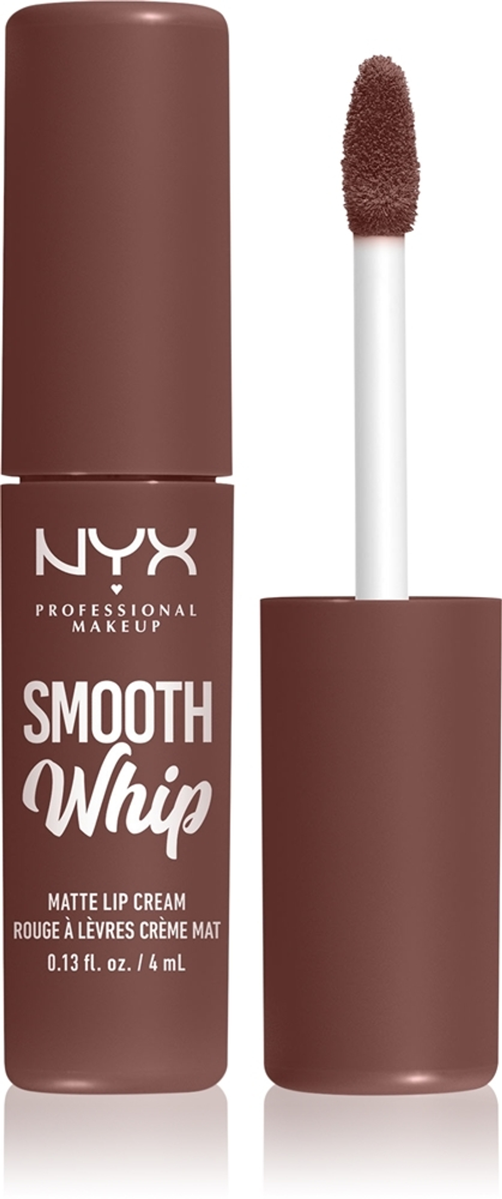 NYX Professional Makeup Smooth Whip Matte Lip Cream - Бархатистая разглаживающая помада, 4 ml