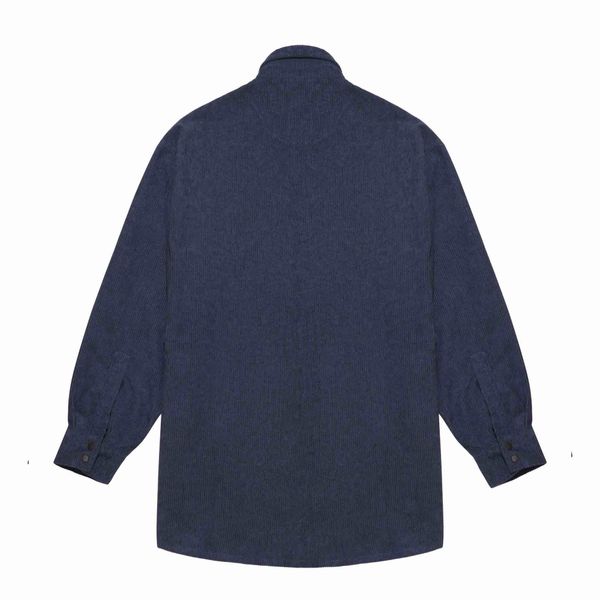 Рубашка Вельветовая #3 Синяя - фото 2