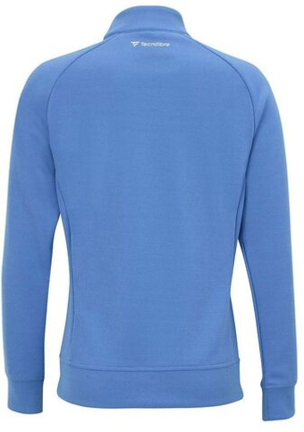 Кофта для девочки теннисная Tecnifibre Team Junior - azur