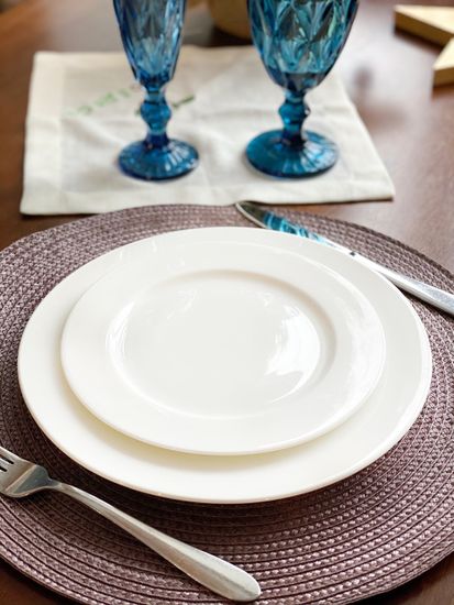 Тарелка Базовая «Сканди», d=25,5 см английский фарфор