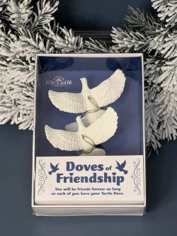 Елочная игрушка Горлицы (2шт)