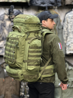 Рюкзак рейдовый 7.62, 100 л, Олива