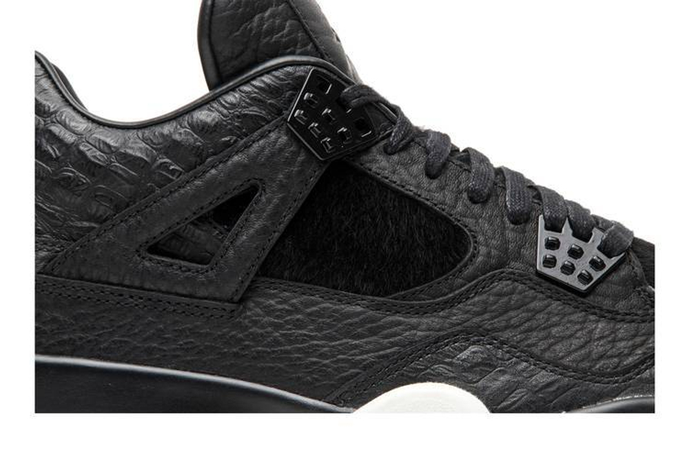 Кроссовки Jordan Air Jordan 4 Retro Pony Hair Black
