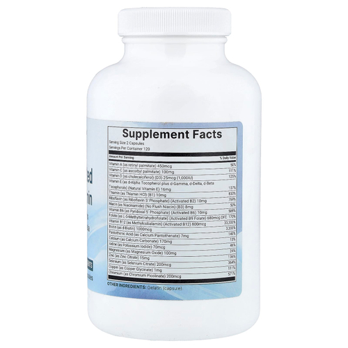 Micro Ingredients, чистые метилированные мультивитамины, 240 капсул