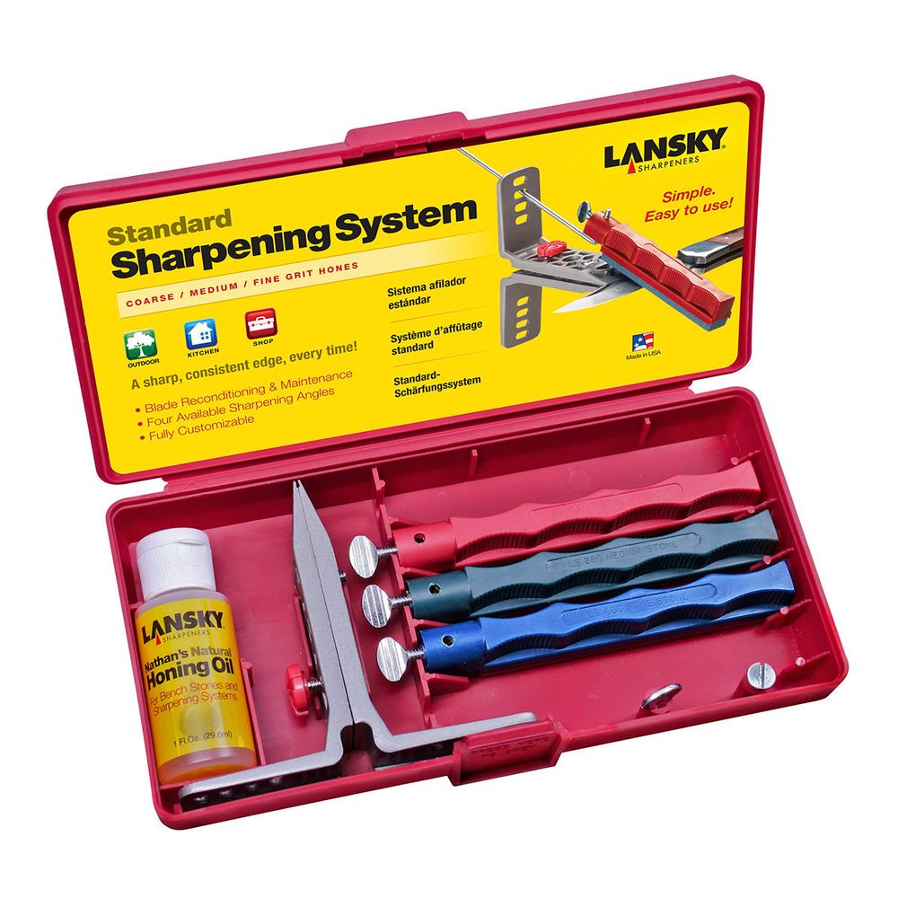 Набор для заточки ножей Lansky Standart System модель LKC03
